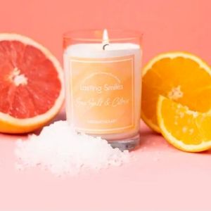 Lasting Smiles Soy Candle - Sea Salt And Citrus